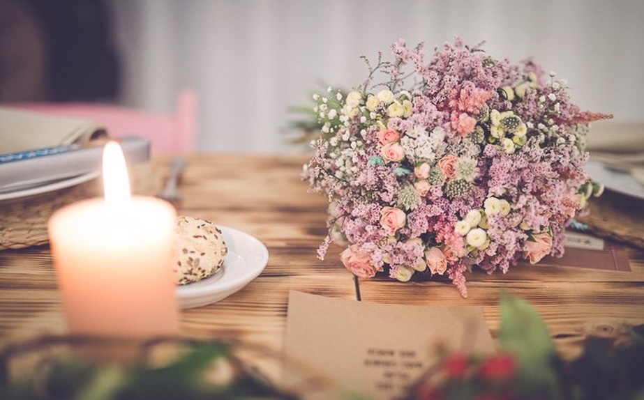 Ramo de novia con flores preservadas Valentina Nero